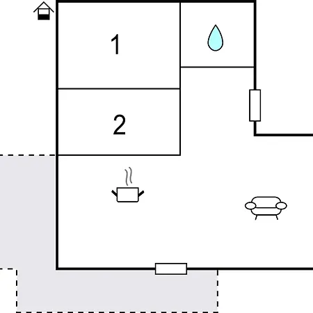 Lejlighed 2 Bedroom Cozy In Rechlin
