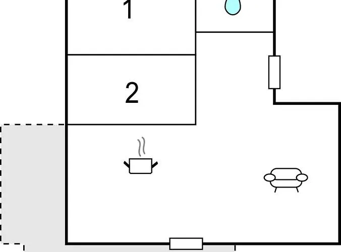 2 Bedroom Cozy In شقة ريكلين